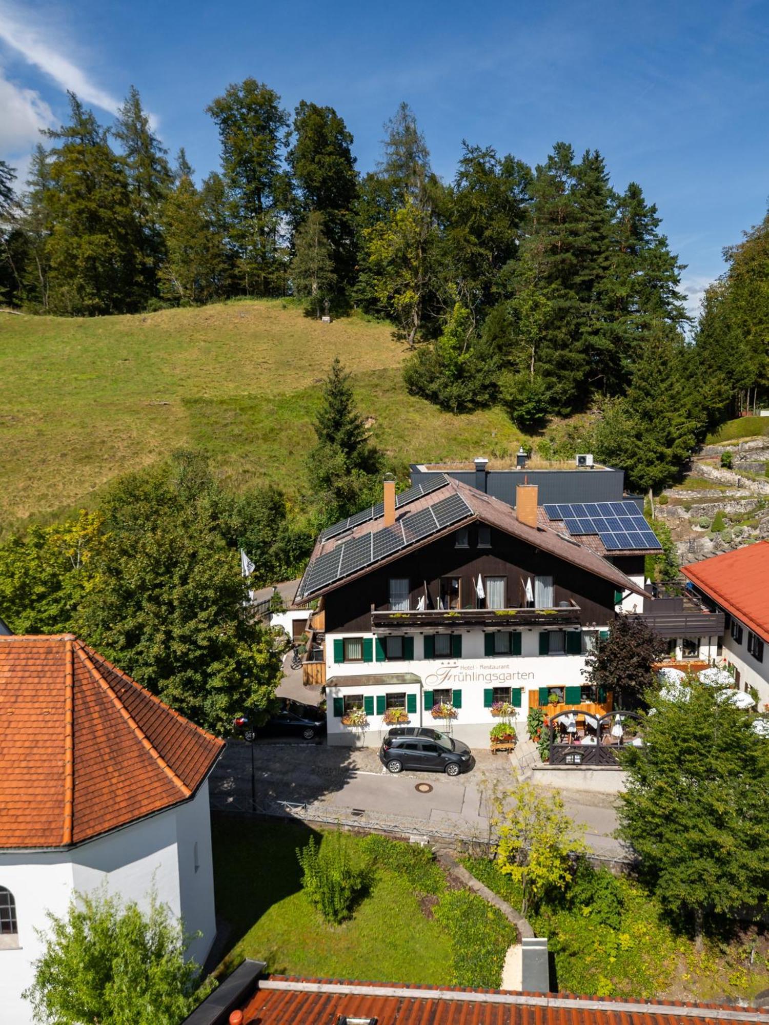Hotel Restaurant Fruehlingsgarten Fussen Exterior photo